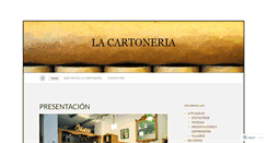 Desktop Screenshot of cartoneria.es